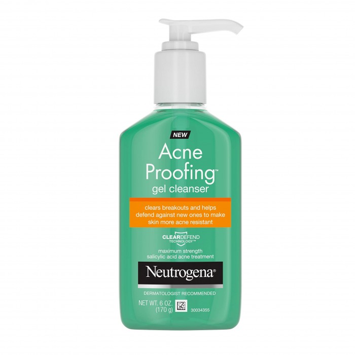 غسول نيتروجينا للحبوب Acne Proofing gel cleanser